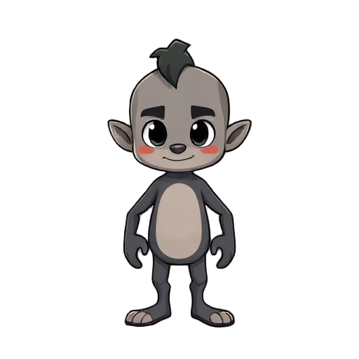 um bobo da corte com duas facas