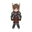 character wearing amour