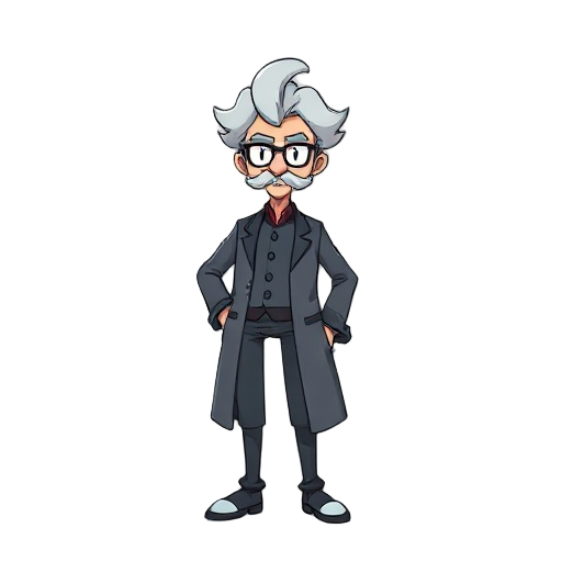a pokemon professor