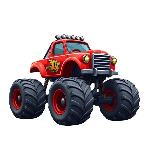 monstertruck red acelerator