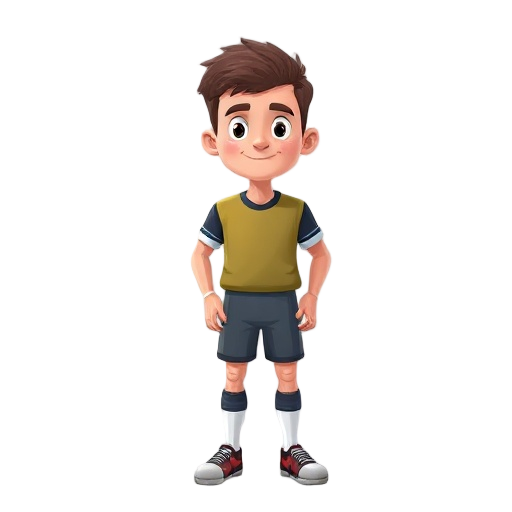 football player with a vest