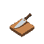a knife
