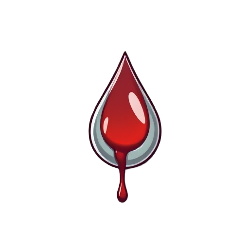 bloody teardrop