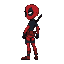 deadpool side profile