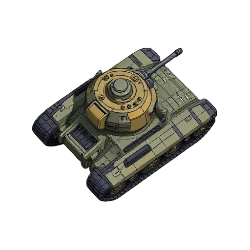 exact top down sci-fi tank