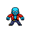 genérame sprites de enemigos estilo doom. el personaje(enemigo) quiero que sea un zombie y que sus sprites sean de caminando, atacando y muerte.