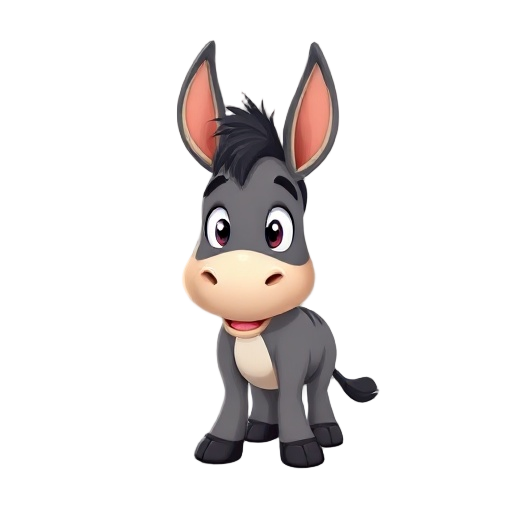 donkey cartoon