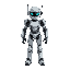 a high tech humanoid robot
