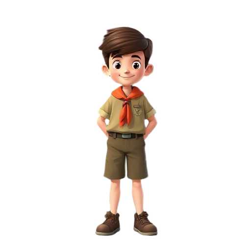 create a young boy scout