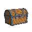 a wooden chest