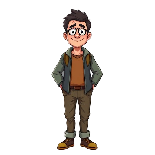 middle aged man wearing unsaturated colors