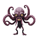 human lovecraftian horror with tentacles