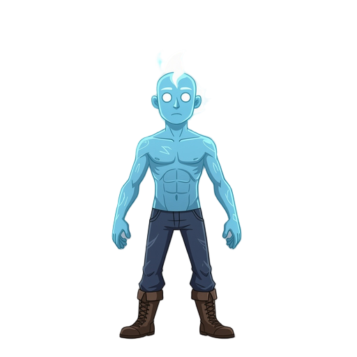 human soul of light