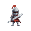 knight with sword