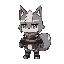 minecraft styled furina from genshin impact