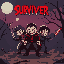 the cover for my survivor game inspired by vampire survivors, survivor.io, and zero sievert