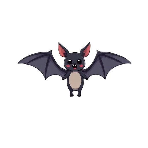 flying bat minimalistic