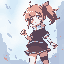 one girl