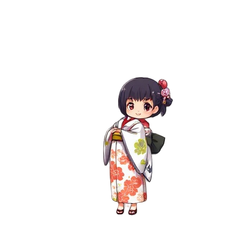 miko, yukata, kimono,