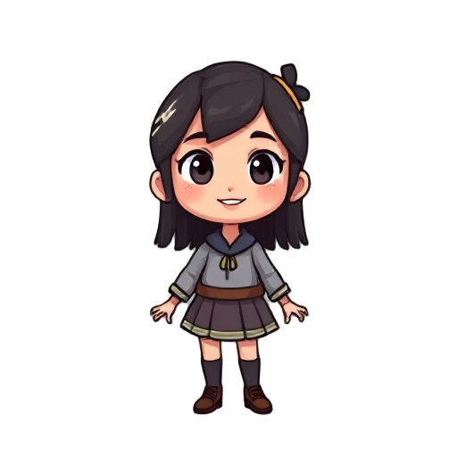uma menina