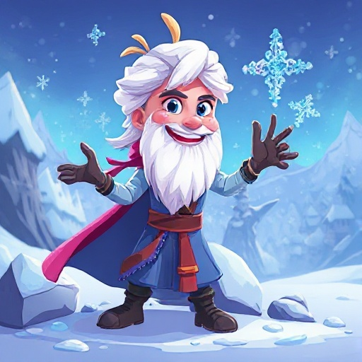 quero que você faça sprite de fundo de forma frozen para meu game 