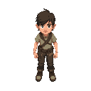 character top down survival