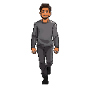 man walking sprite
