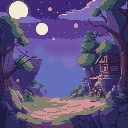 background for a packinko game like a sidescroller background