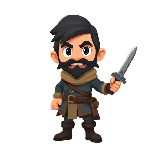 make a gif of a rdr2 type character 