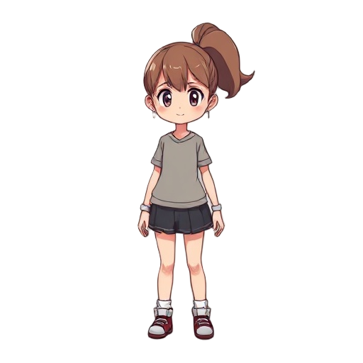 ponytail girl