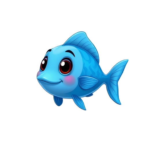 blue fish