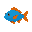 blue fish