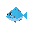blue fish
