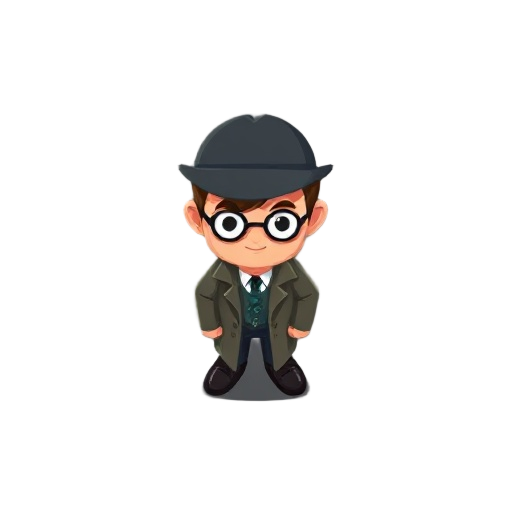 need a detective like sherlock holmes for a sprite game pixel character 
