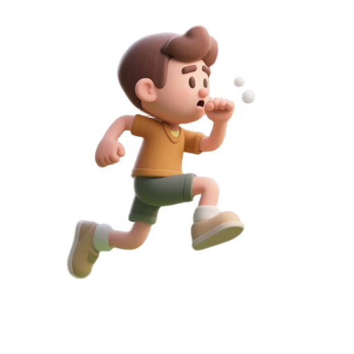 personagem para um jogo de plataforma antando, parada respirando, pulando com arerrisagem e correndo