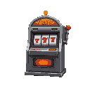 slot machine, take up space