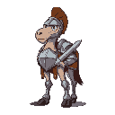 galo com armadura de soldado medieval
