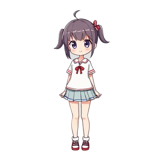 girl anime cute,