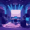 modern music production studio