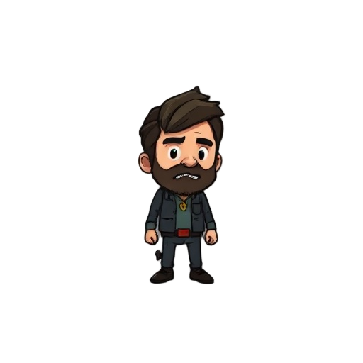 sprite do joel de the last of us