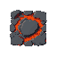 top dowm tileset rock in lava