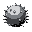 metallic spiked ball with one spike for each cardinal direction plus one facing forward
