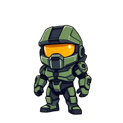 gere pra mim o master chief de halo infinite 