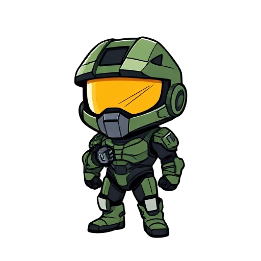 gere pra mim o master chief de halo infinite 
