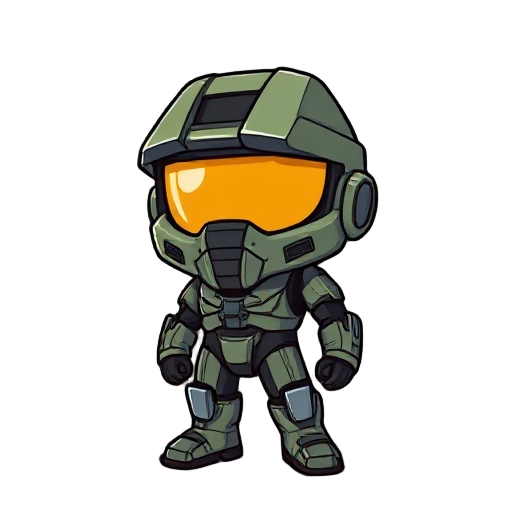 gere pra mim o master chief de halo infinite 