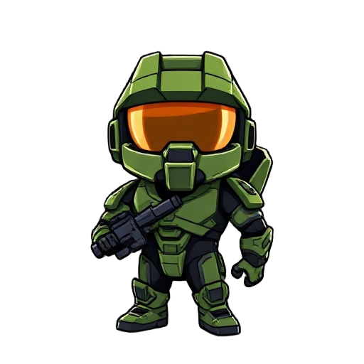 gere pra mim o master chief bravo de halo infinite 