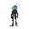 quero um personagem retrofuturista, humano