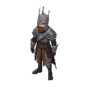 guardian templar character perspective, 45º isometric, left