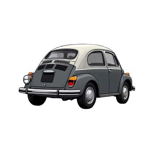 volkswagen fusca 1981, branco, carroceria original, todas as peças originais de fábrica, rodas originais,estilo retro 16-bit, sprite vista lateral