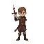 warrior with one handed sword